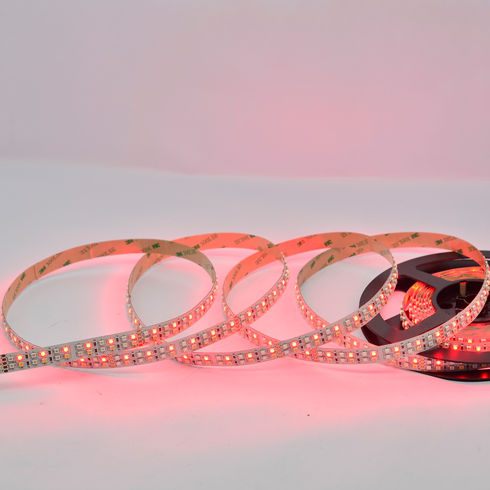 RGBW Multi Color LED Lights Strips - 24V 240LEDs/m High Density LED Strip - Dual Row RGBW Multi Color LED Lights Strips - 24V 240LEDs/m High Density LED Strip - Dual Row